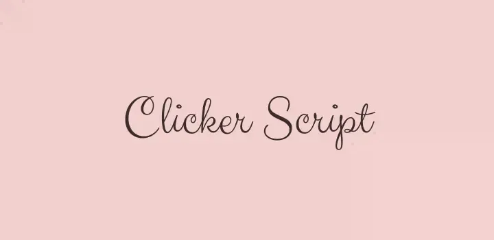 clicker script top cursive fonts for microsoft word users on canva