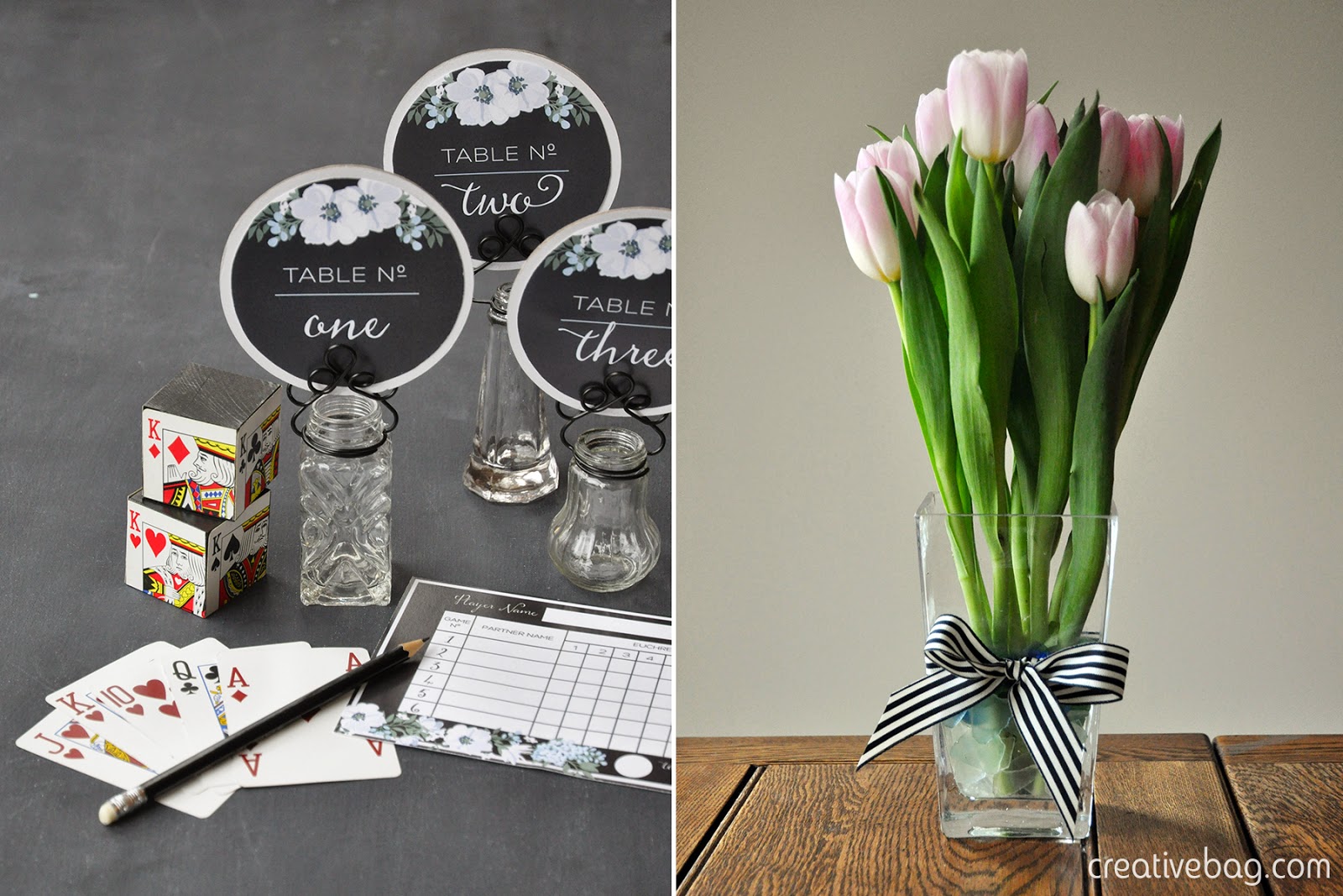 host a euchre party with a sweet table | Creative Bag