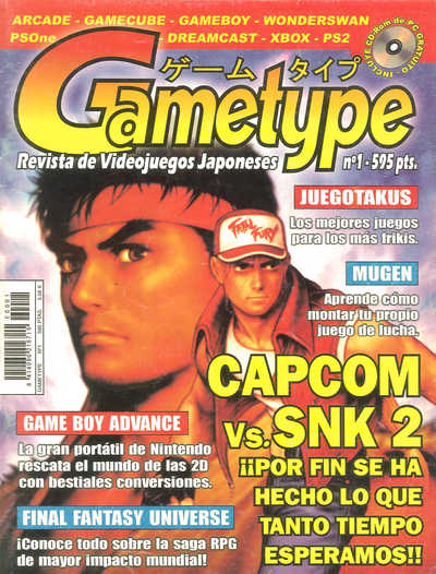 Cover revista Gametype