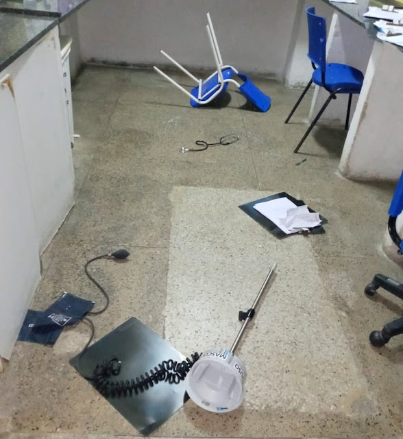 Paciente agride técnico de enfermagem dentro de hospital em Mossoró, RN