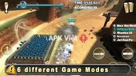 Cracking Sands v1.0.2 APK+DATA: game 3D đua xe bắn súng cho android