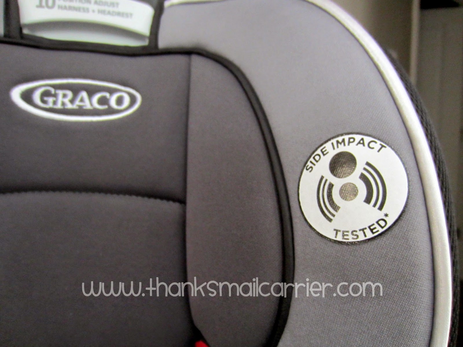 Graco car seat head protection