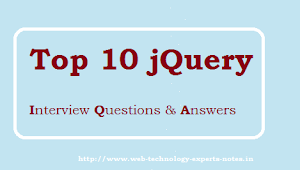 Top 10 jQuery interview Questions and Answers