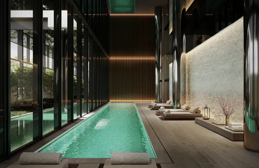 Mandarin Oriental Residences, Madrid_Pool_Grupo Cosmic