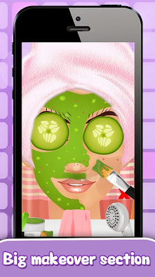 Princess Hair Spa Salon iOS Android Game for Kids