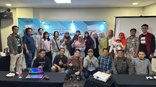 ASUS menggelar media dan blogger gathering di Jambi pada Selasa (28/11/2023)