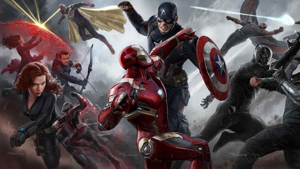 Heroes Collide in 'Captain America: Civil War' Concept Art