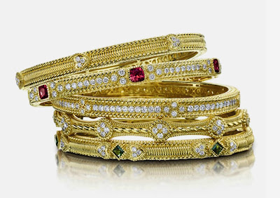 Elegant and Luxury Romance Bangles Design for Women Fashion Accessories by Judith Ripka