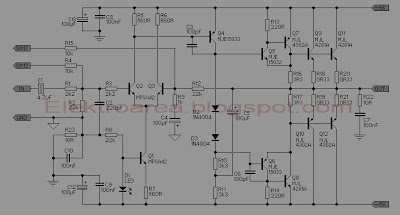 Rangkaian 500Watt Power Amplifier