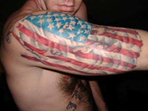 American Flag Tattoo