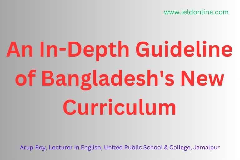 guideline of bangladesh new curriculum
