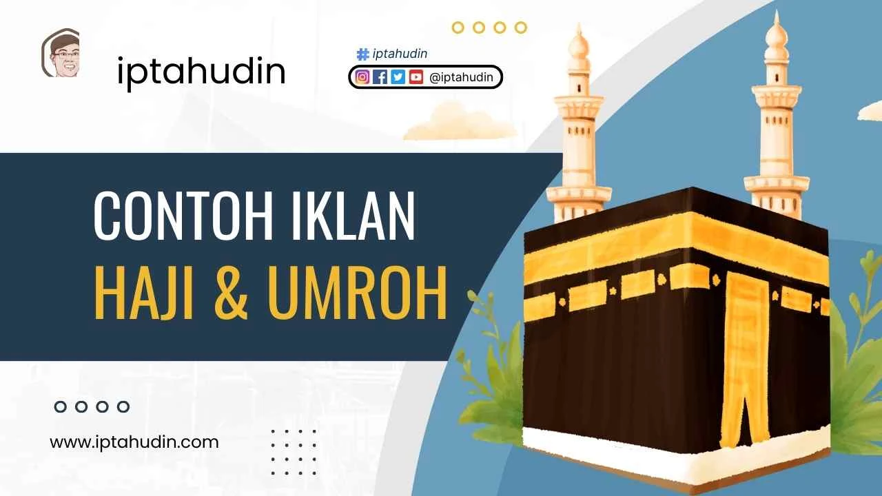 Contoh Iklan Haji & Umrah travel, wisata, dan liburan