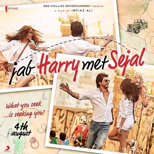 Shah Rukh Khan, Anushka Sharma Hindi movie Jab Harry Met Sejal 2017 wiki, full star-cast, Release date, Actor, actress, Song name, photo, poster, trailer, wallpaper