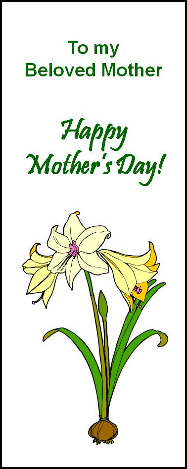 mothers day cards to colour in. happy mothers day cards to