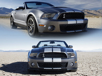 2010 Ford Mustang Shelby GT500. Ford's Special Vehicle Team used the gains 