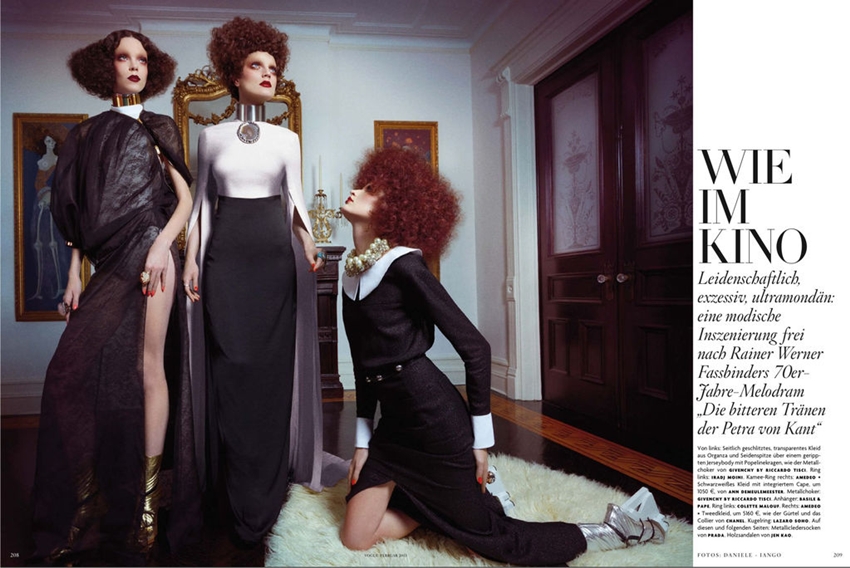Vogue Germany February 2013 Editorial