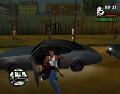 berikut adalah screenshot grand theft auto san andreas