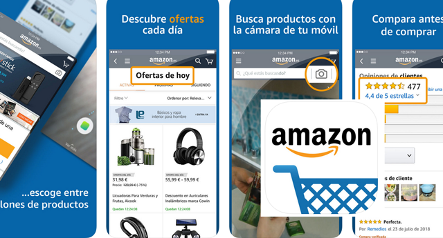 Amazon app: Millones de productos en tu mano