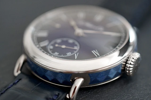 H. Moser & Cie. Heritage Perpetual Calendar Midnight Blue Enamel