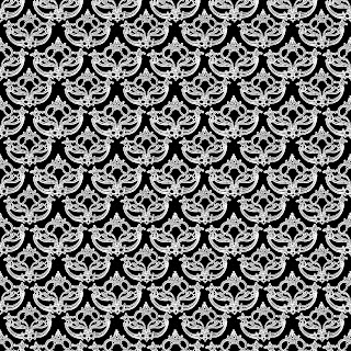 paper digital damask design background black lace