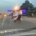 See This Helicopter-like Tricycle Spotted On A Road In Asaba