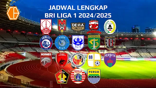 Jadwal Lengkap Pertandingan BRI Liga 1 2024/2025