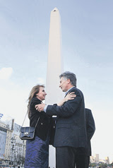 Mauricio Macri y Eleonora Cassano