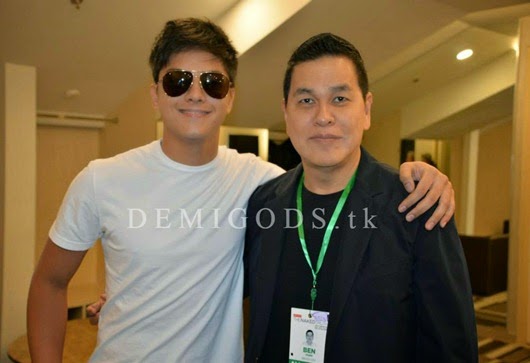 Bench The Naked Truth backstage Daniel Padilla