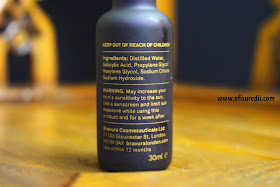 ingredients bravura salicylic acid