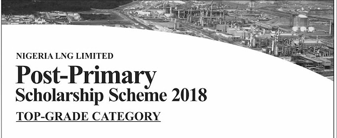 Nigeria Liquefied Natural Gas (NLNG) Post-Primary Scholarship Award 2018