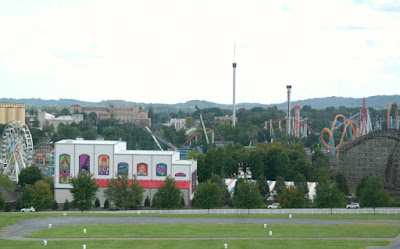 Amusement Rides at Hersheypark in Hershey Pennsylvania