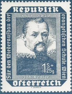 1973 Austria Postal Card Johannes Kepler