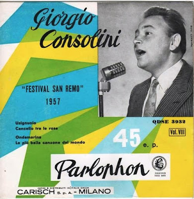 Sanremo 1957 - Giorgio Consolini - Usignolo