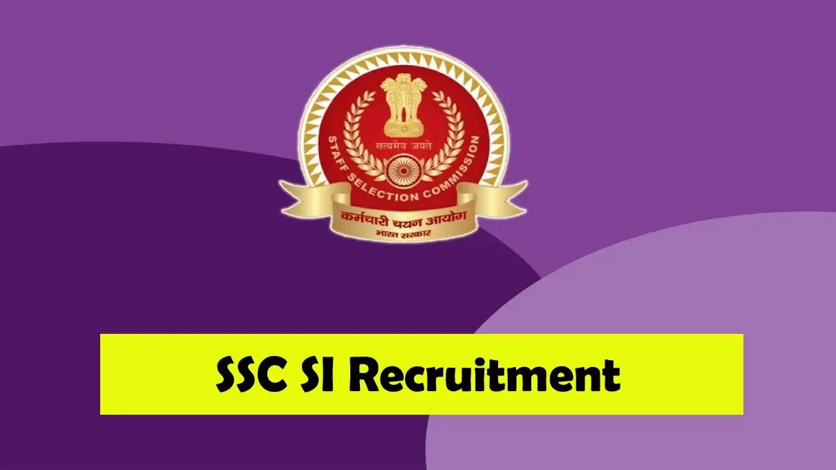 SSC SI Recruitment 2023 – 1876 Sub-Inspector Vacancy, Apply Now