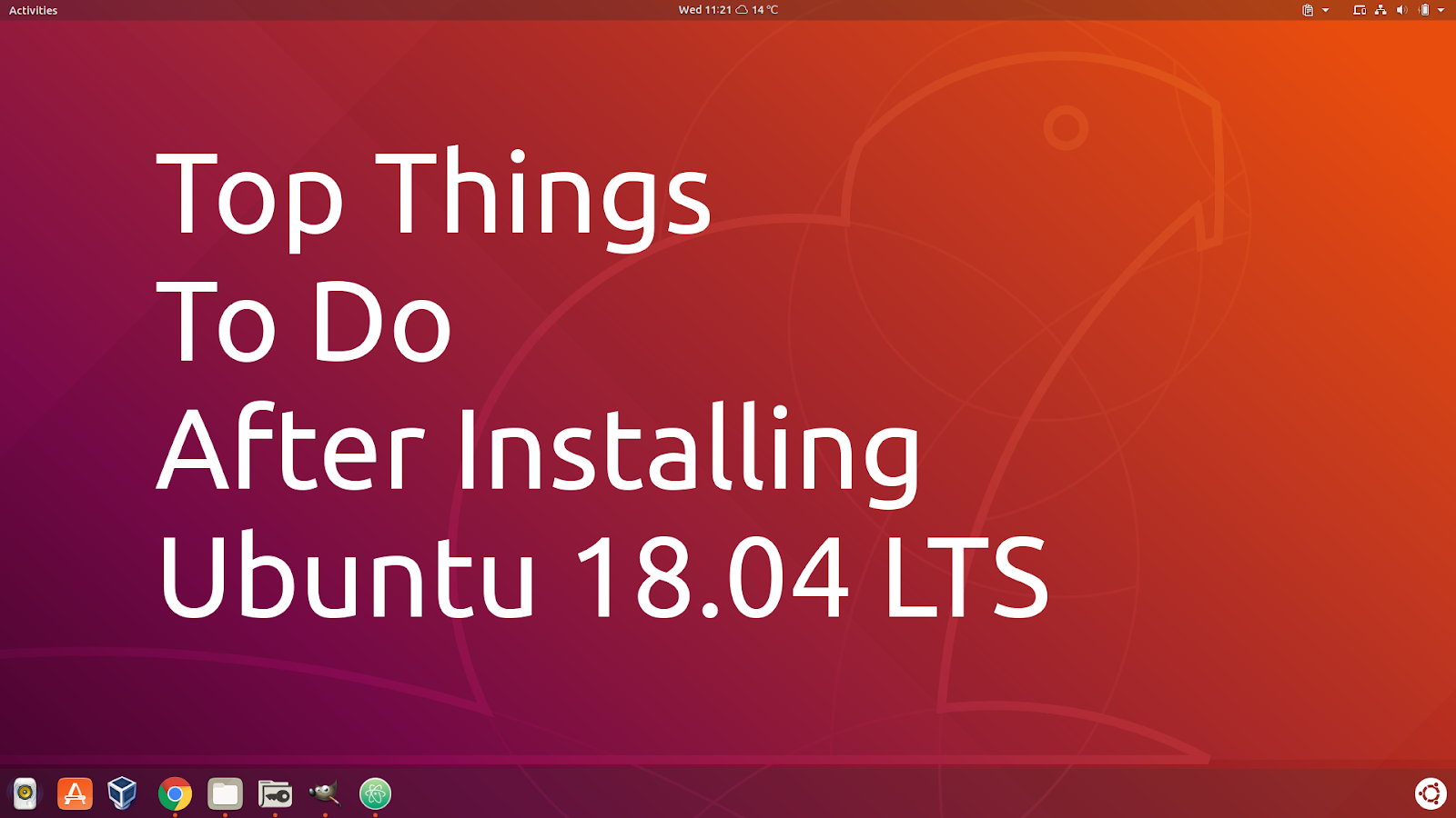 Top Things To Do After Installing Ubuntu 18 04 Bionic Beaver To Make It Your Own Linux Uprising Blog