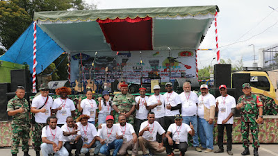 Ditengah Animo masyarakat Wamena Yang Tinggi, Dandim 1702/JWY Buka Festival Musik Akustik Di Jayawijaya