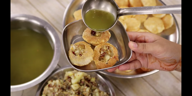 *LOCKDOWN* MAI GHAR KI BANI PANI PURI || GOL GAPPE IN HINDI || RECIPE