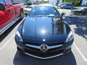 Mercedes-Benz SL63 AMG bumper repair at Almost Everything Auto Body