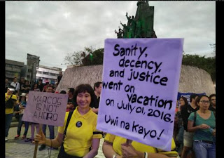 Edsa rally, the power of we, Pro Du30 rally