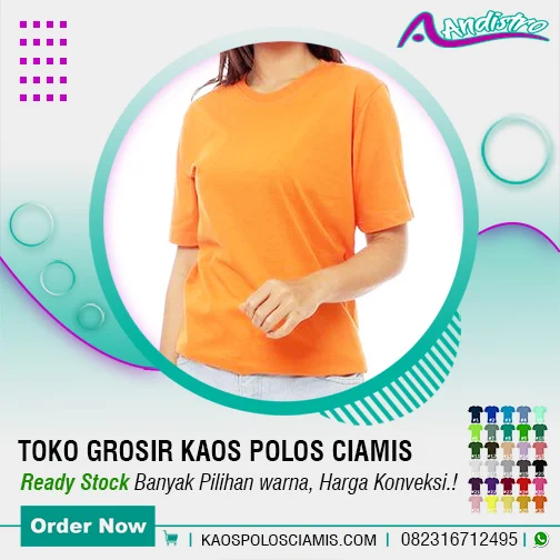 Kaos Polos Murah Ciamis