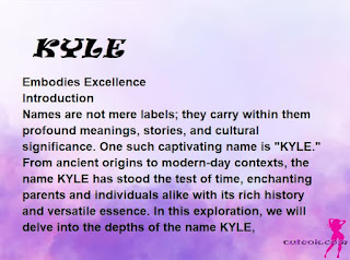 meaning of the name "KYLE"