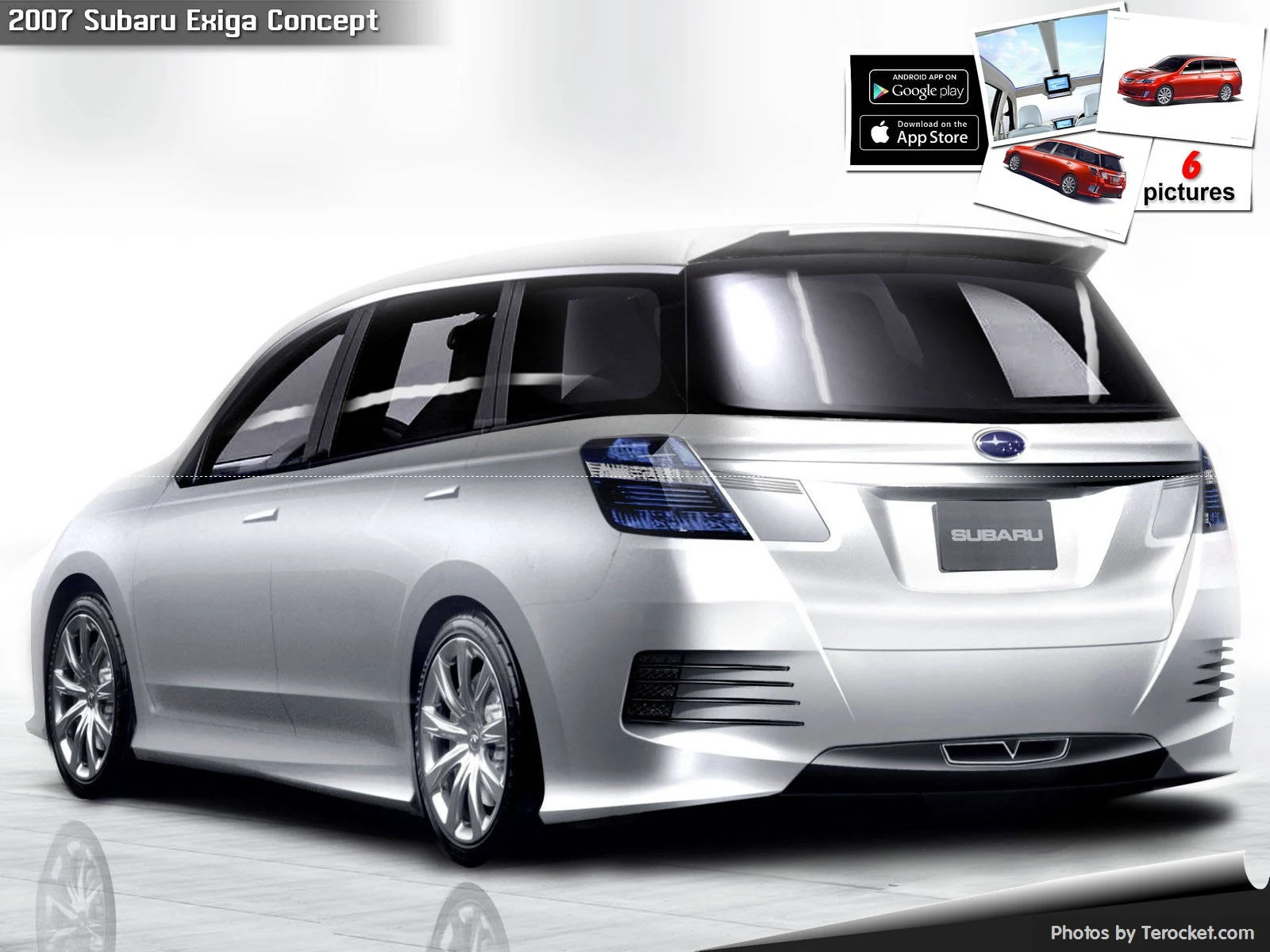 Hình ảnh xe ô tô Subaru Exiga Concept 2007 & nội ngoại thất
