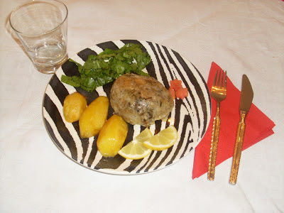 Παραδοσιακό Θρακιώτικο γιορτινό φαγητό του Πάσχα με εντόσθια και ρύζι ,μπολικα μυρωδικα και πολλη αγάπη