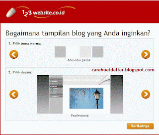 cara membuat blog