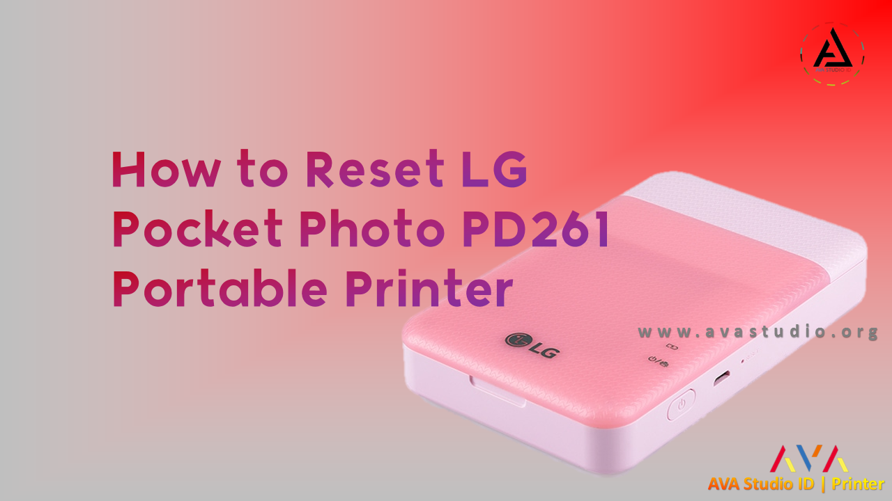 LG Pocket Photo PD261 Portable Printer