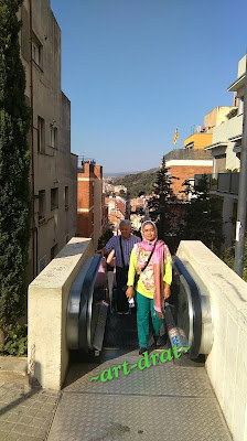 Bercuti ke Barcelona : Tempat Menarik Park Guell