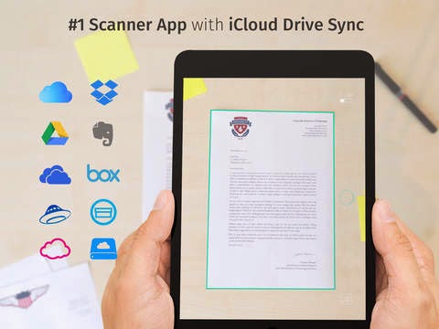 Scanbot · Scansione PDF & QR Reader, Caricamento nel Cloud Drive, OCR