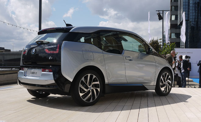 BMW i3 debut - rear view