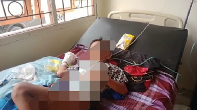 Bocah 6 Tahun Terbaring Lemas Dirumah Sakit, Usai Tabrak Lari di Koltim