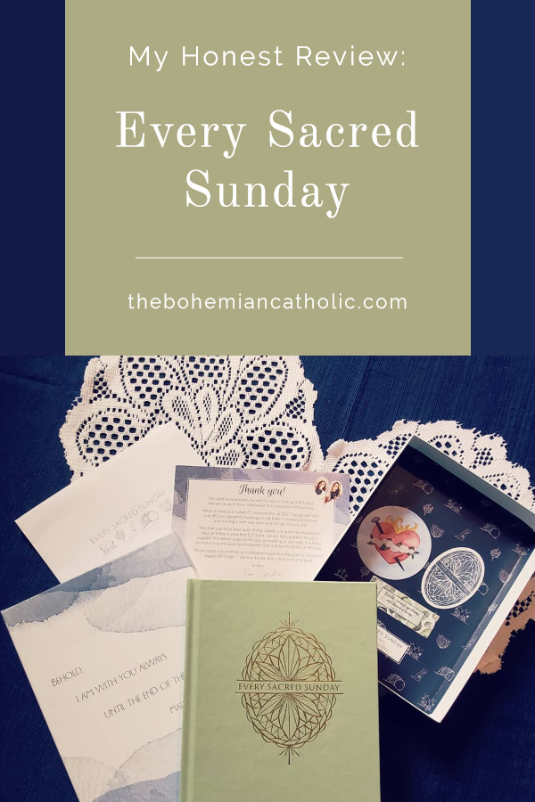 bohemian catholic honest review every sacred sunday